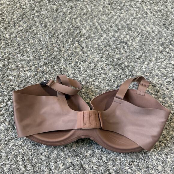 Victorias Secret Body By Victoria Lined Balconet Bra Chocolate Brown 34DD New - Picture 2 of 3